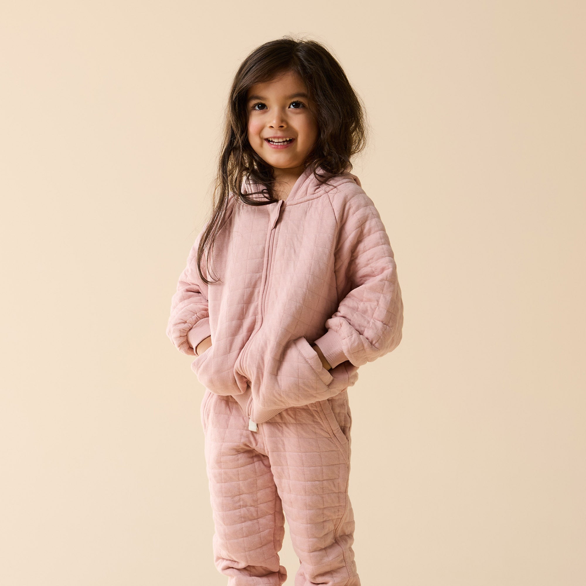 Wilson + Frenchy Rose Organic Quilted Jacket