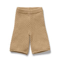 Wilson & Frenchy Organic Knitted Bubble Pant Oat on a white background