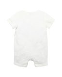 Bebe Chester Farm SS Romper YS24397 - Cloud