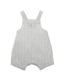 Bebe Harry Stripe Overalls  Slate Stripe S24