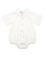 Bebe S24 Harry Shirt Bodysuit Ivory