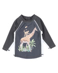 Minihaha S24 Silas Jungle Animals Rash Top Baby