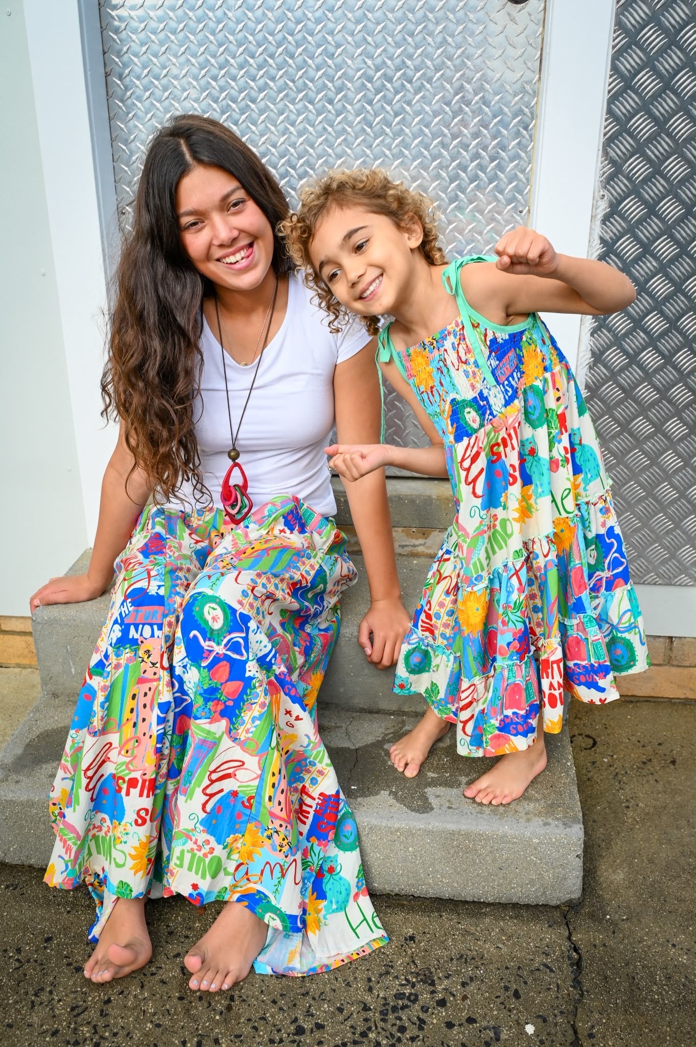 Aria Spring Dress Sweet Soul Rayon Print