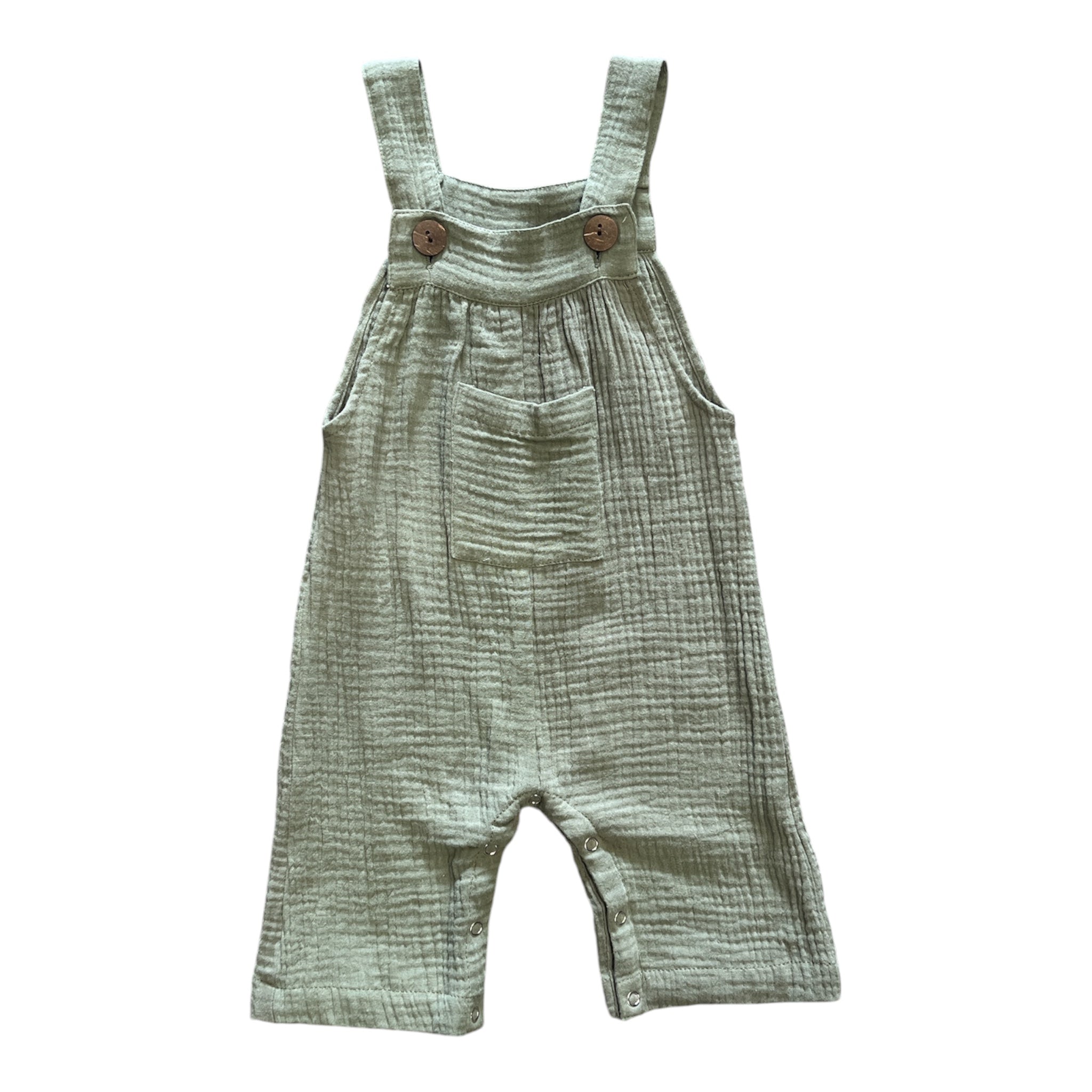 MilaMeli Frankie Overalls Sage
