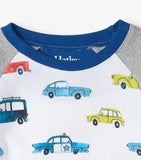 Hatley W24 Organic Vehicles In The City Cotton Raglan Pyjama Set