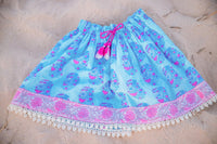 Devi Dolls Millie Skirt Jaipur Blue