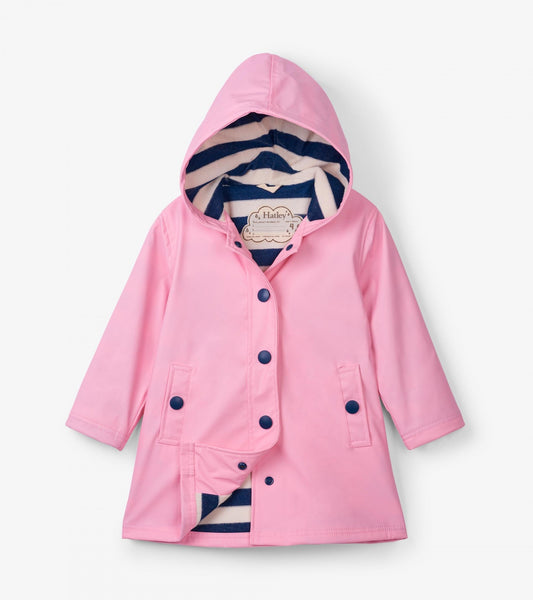 Hatley Splash Jacket Classic Pink & Navy
