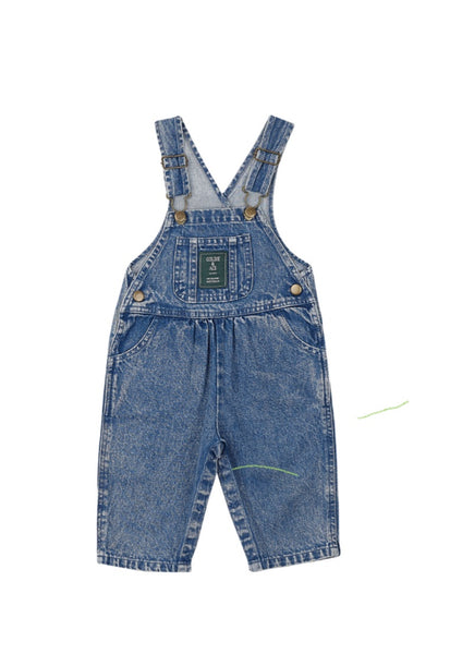 G+A Austin Denim Overalls-Dark Denim