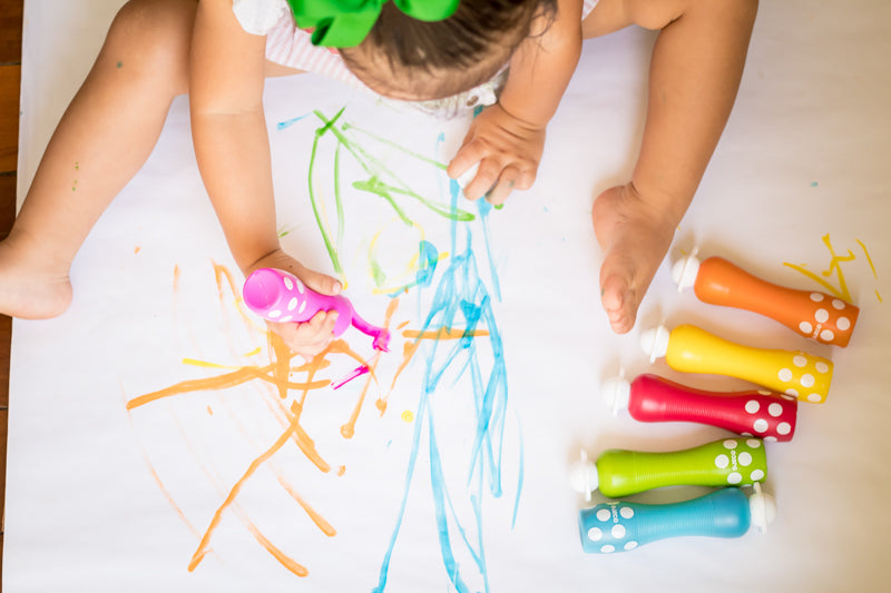 Djeco 6 Foam Markers - DJ9002
