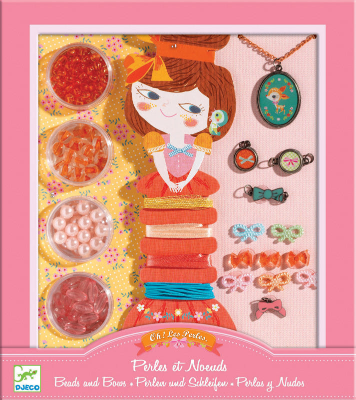 Djeco Children’s Beading Kit – Creative DIY Jewelry Making Set