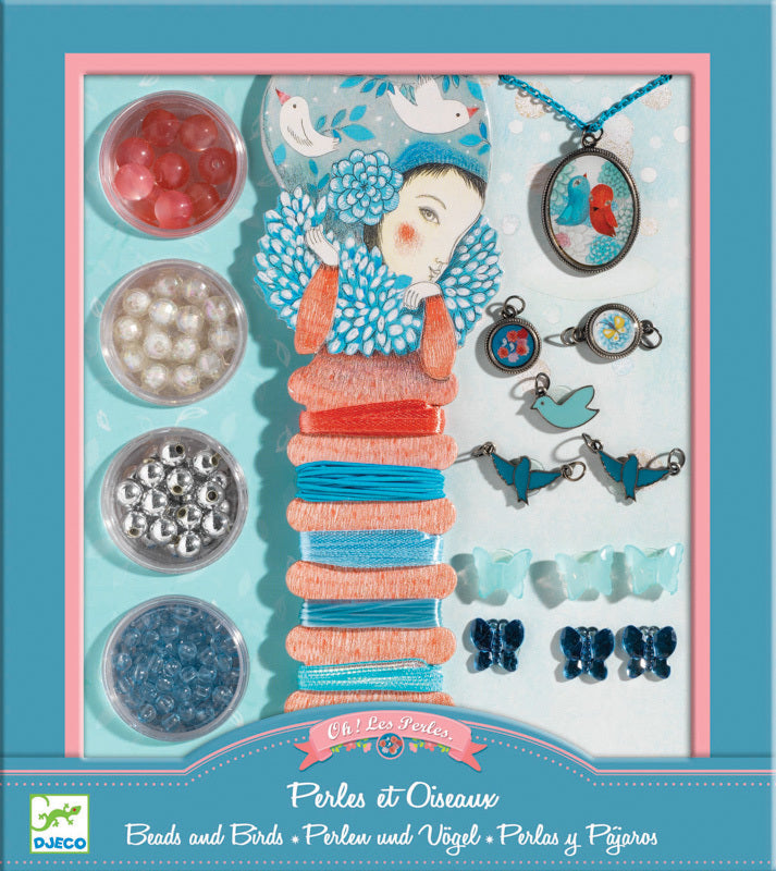 Djeco Children’s Beading Kit – Creative DIY Jewelry Making Set