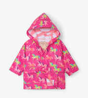 Hatley-Baby Raincoat Unicorns Colour Changing