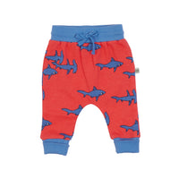 G+A Sharks Terry Trackies Red