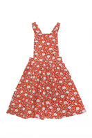 Coco & Ginger Pomme Pinafore London Flowers Tomato