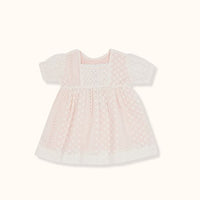 Goldie+Ace Mia Broderie Anglaise Dress IVORY